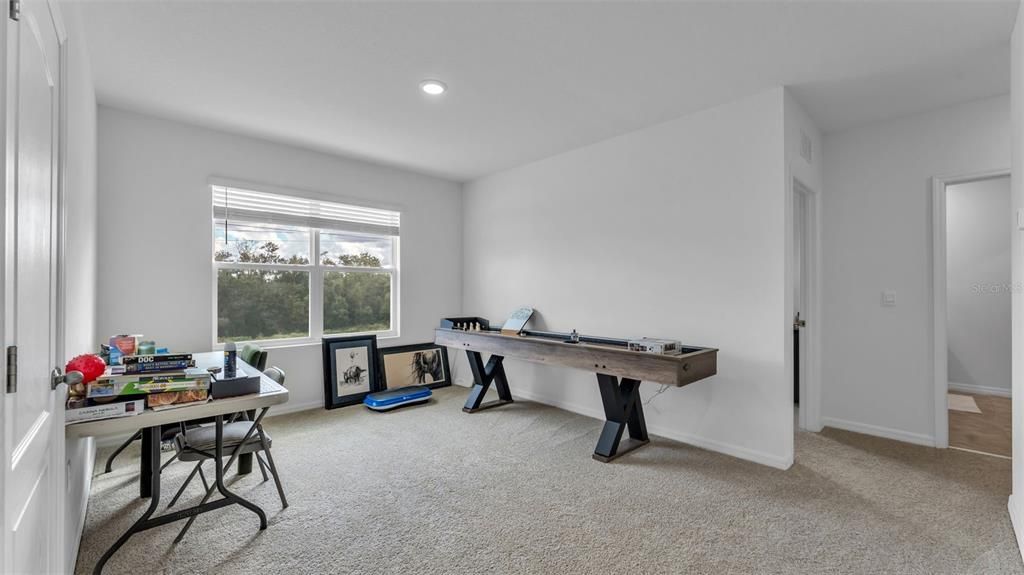 Game Room, Home Office, Interior, Recessed Lighting