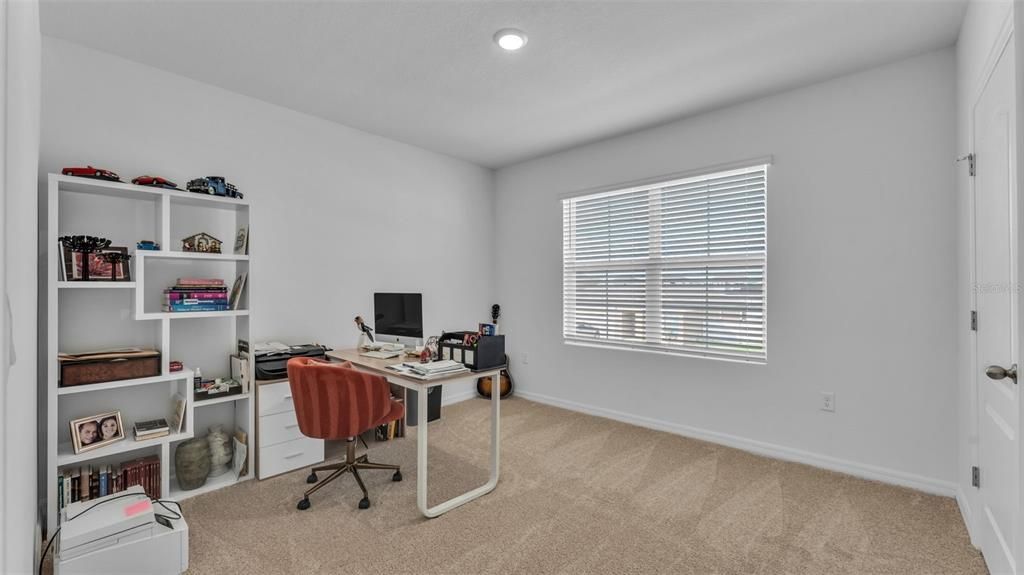 Home Office, Interior, Recessed Lighting