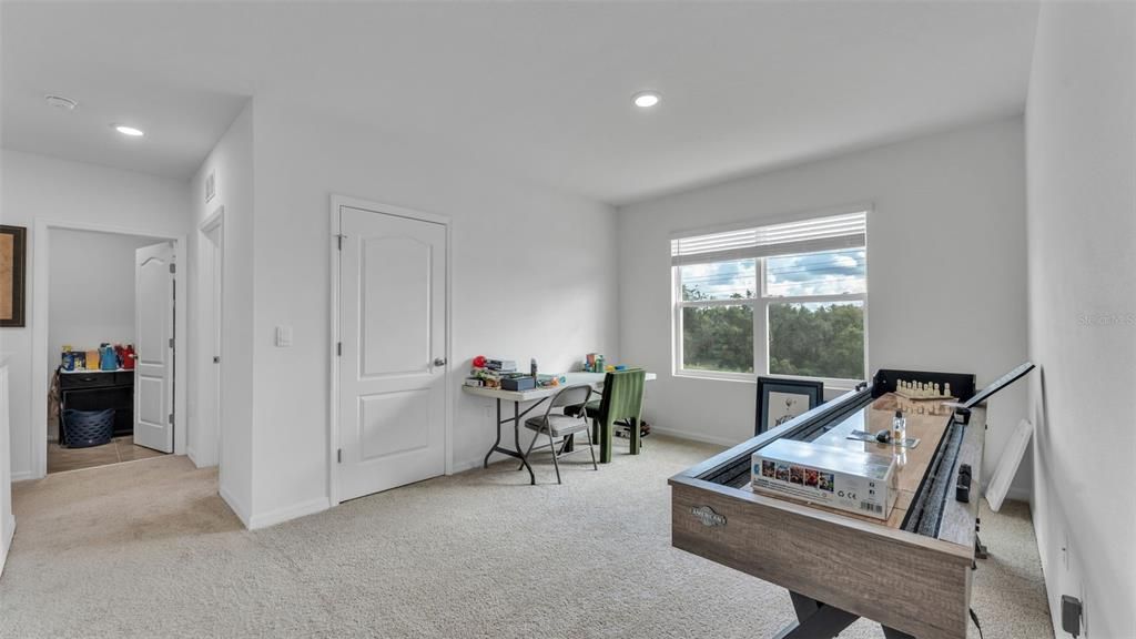 Game Room, Home Office, Interior, Recessed Lighting