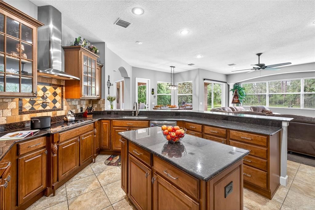 Interior, Kitchen, Pendant Lights, Recessed Lighting