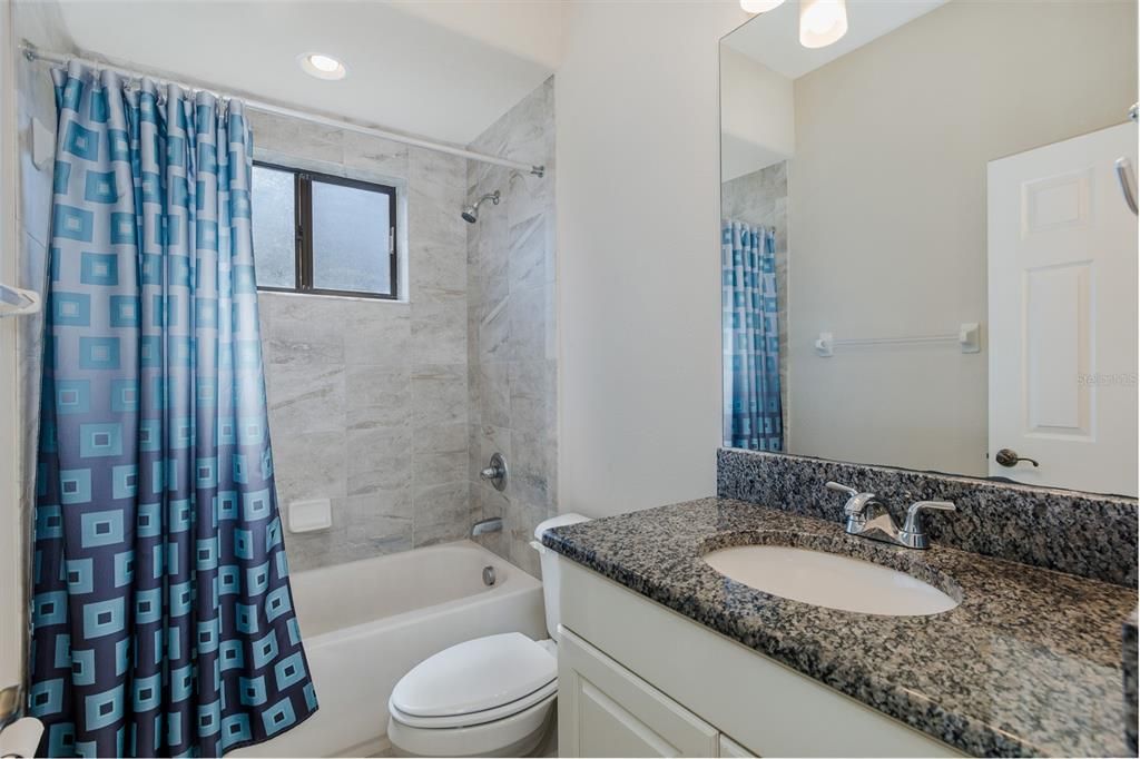 Bathroom, Interior, Marble Walls, Recessed Lighting