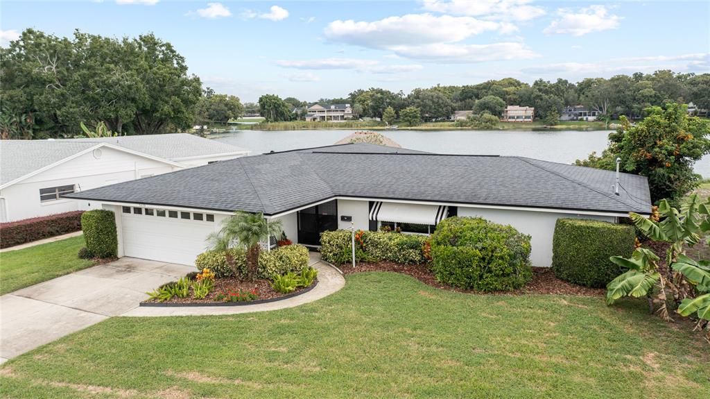 Attached, Backyard, Exterior, Facade, Water, Ranch