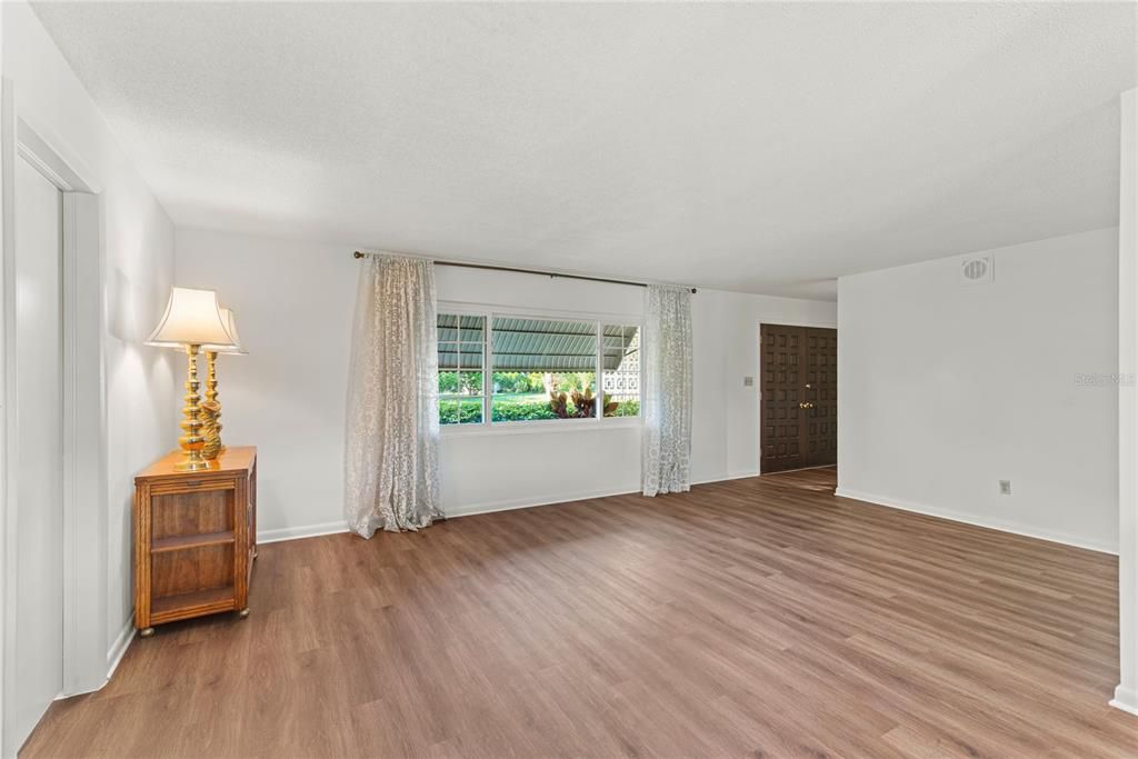 Empty room, Interior, Wood Texture Flooring