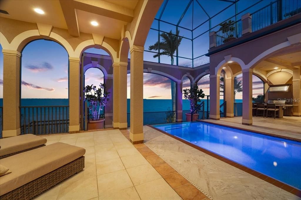 Interior, Pool, Recessed Lighting, Sun Room, Water