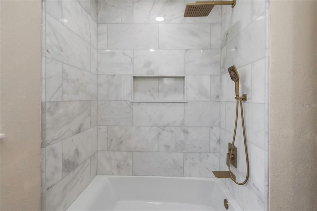 Bathroom, Interior, Marble Walls