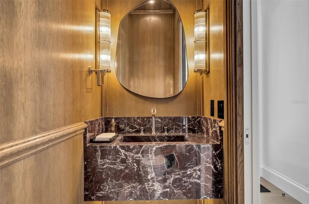 Bathroom, Interior, Wooden Walls