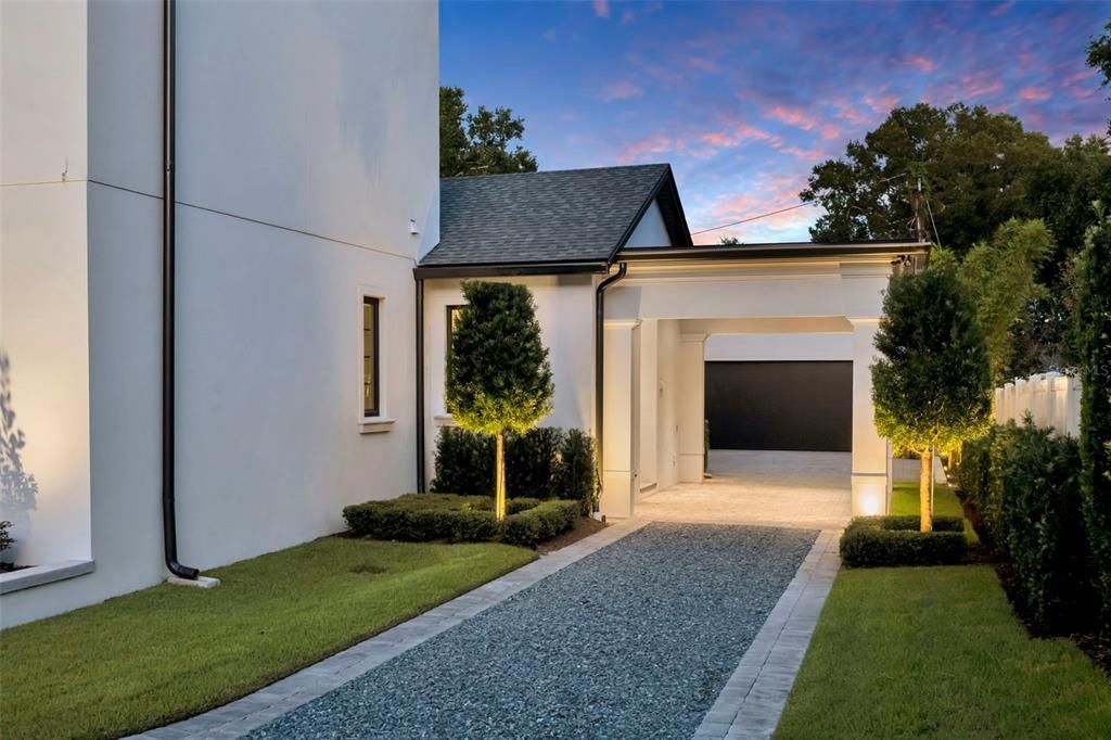 Backyard, Exterior