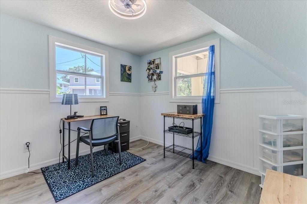 Home Office, Interior, Wood Texture Flooring