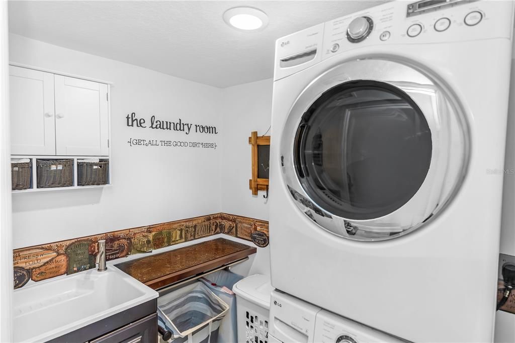 Interior, Recessed Lighting, Utility Closets, Washer