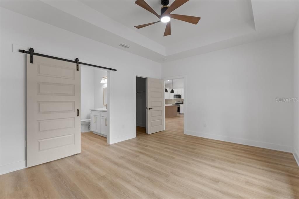 Empty room, Interior, Kitchen, Wood Texture Flooring