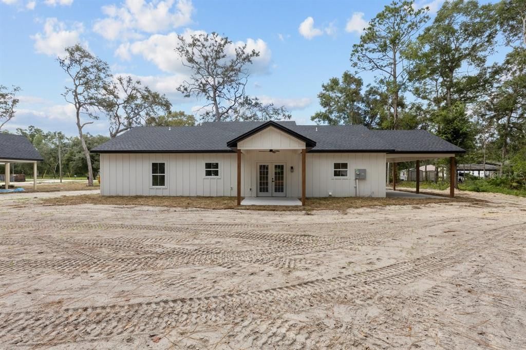 Backyard, Exterior