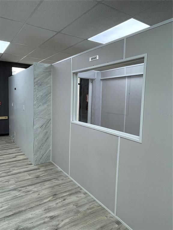 Interior, Marble Walls, Wood Texture Flooring