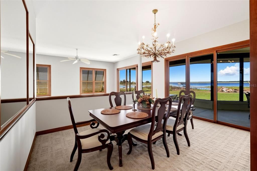 Chandelier, Dining room, Interior, Water