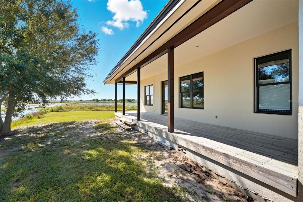 Backyard, Exterior
