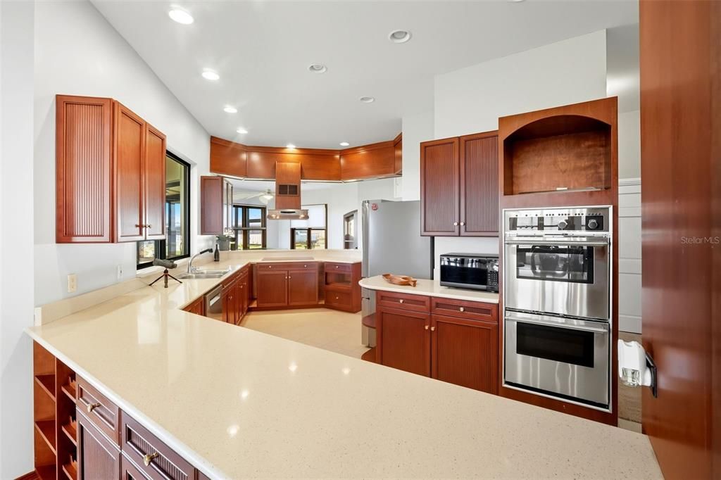 Interior, Kitchen, Recessed Lighting, Stainless Steel Appliances