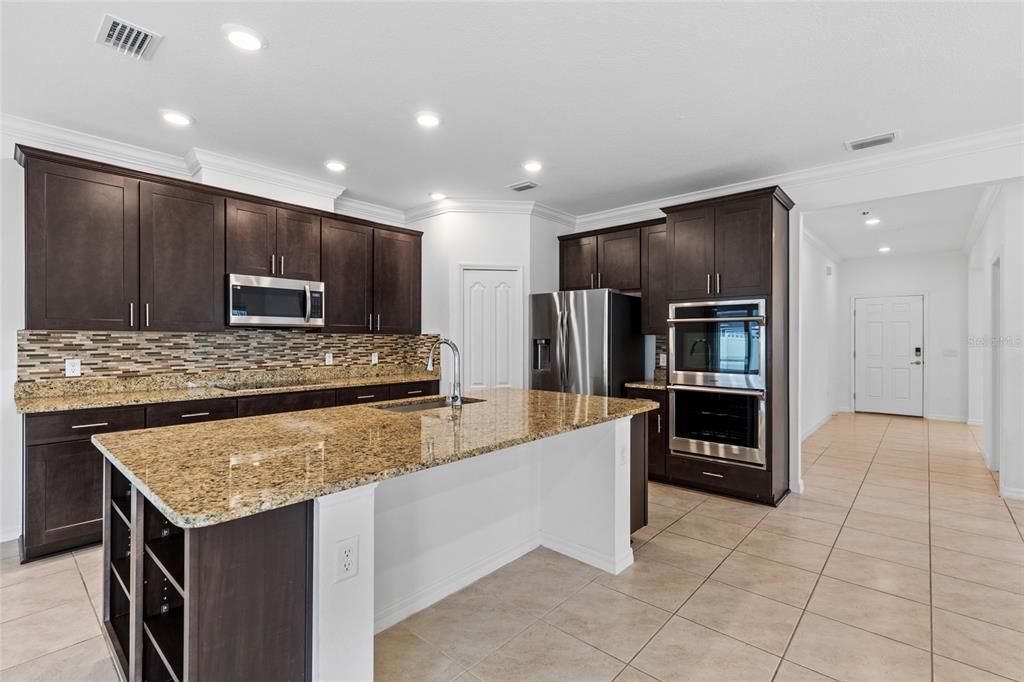 Interior, Kitchen, Recessed Lighting, Stainless Steel Appliances