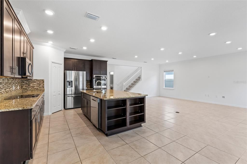 Interior, Kitchen, Recessed Lighting, Stainless Steel Appliances