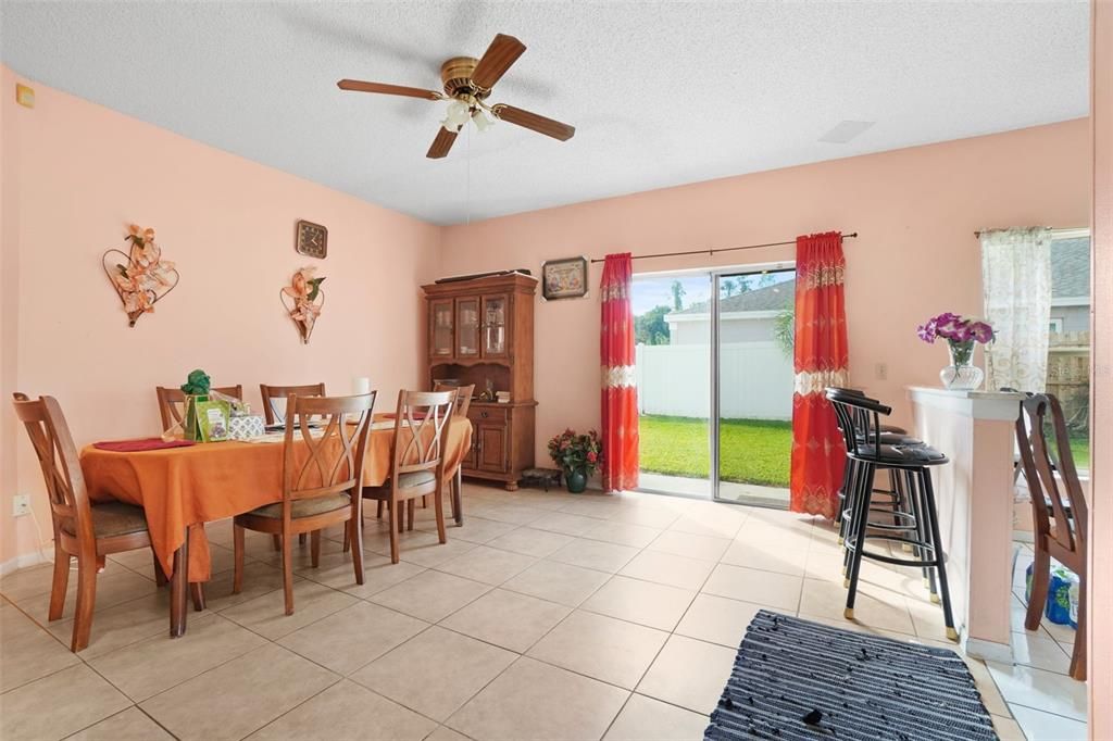 Dining room, Interior
