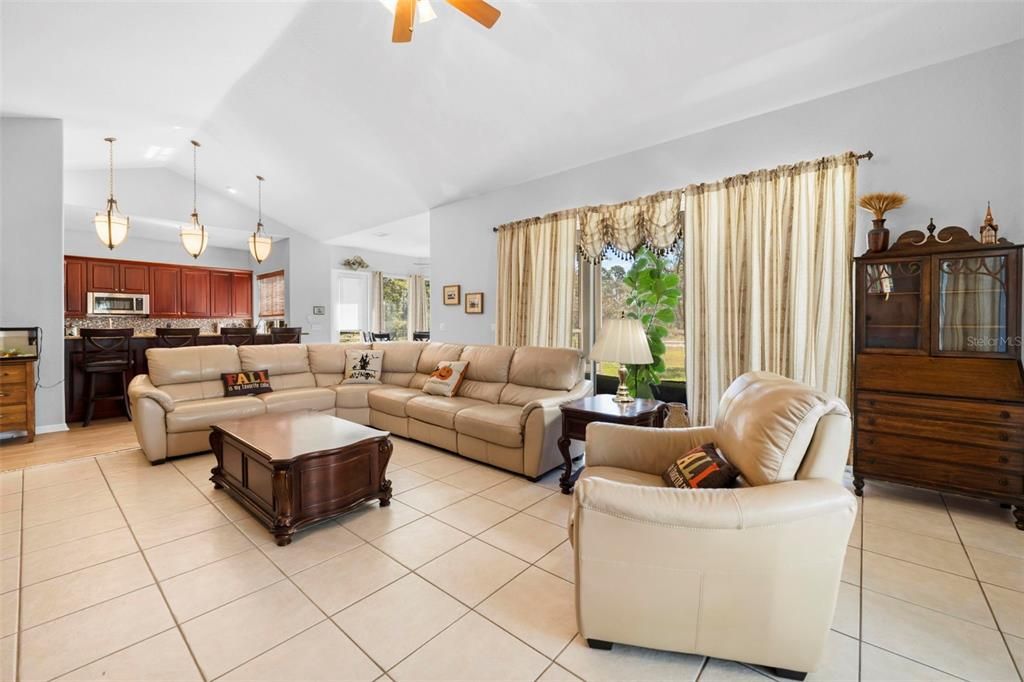 Interior, Kitchen, Living room, Pendant Lights