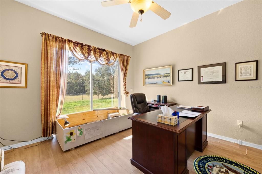 Home Office, Interior, Wood Texture Flooring
