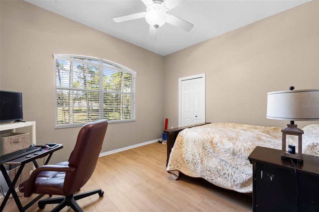 Bedroom, Home Office, Interior, Wood Texture Flooring