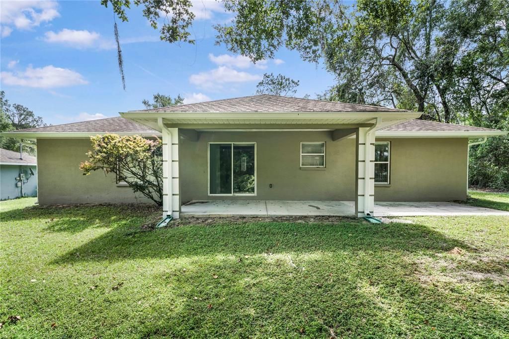 Backyard, Exterior