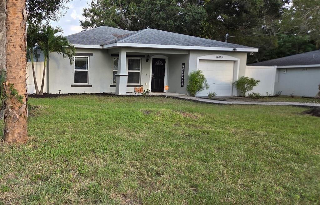 Attached, Backyard, Exterior, Facade, Ranch