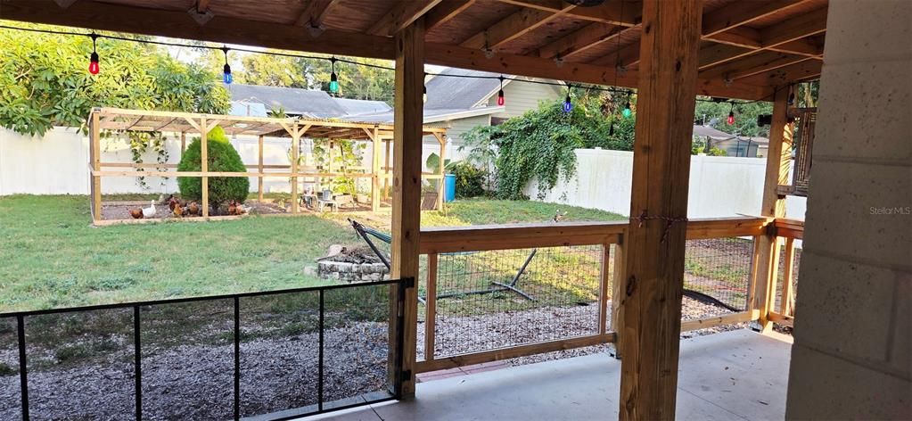 Backyard, Exterior