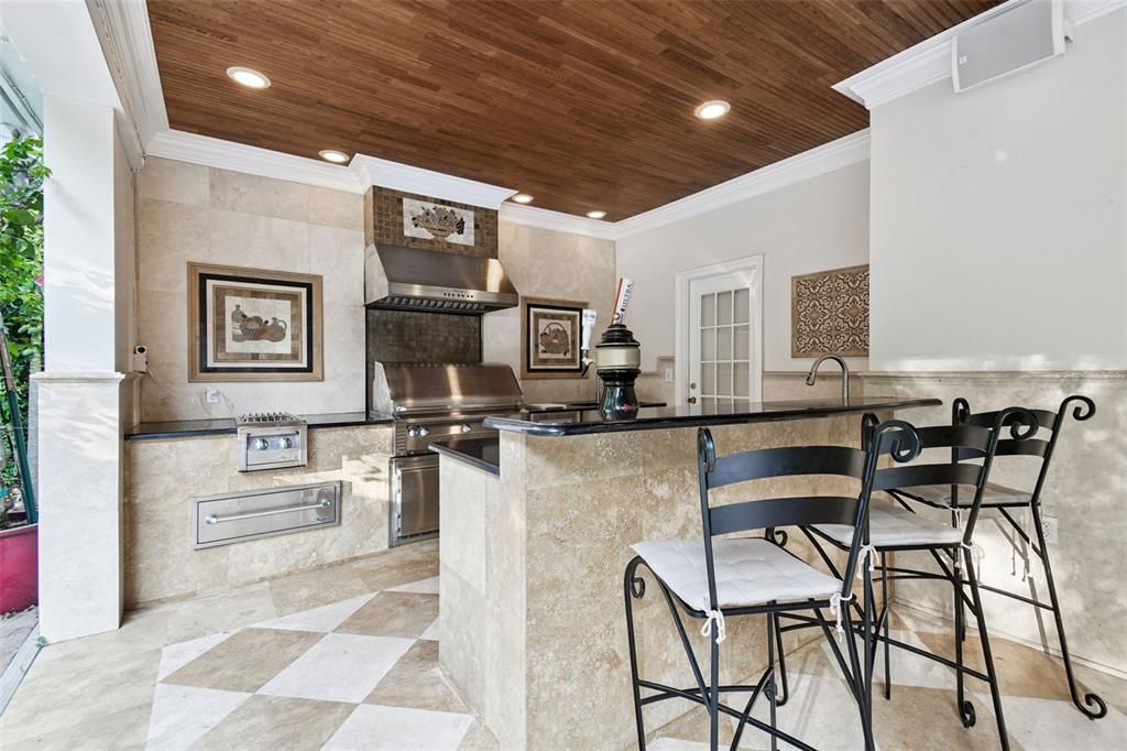Interior, Recessed Lighting, Wooden Ceilings