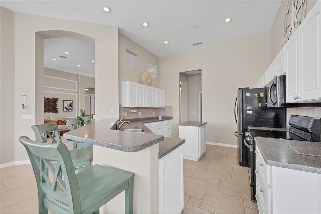 Interior, Kitchen, Recessed Lighting