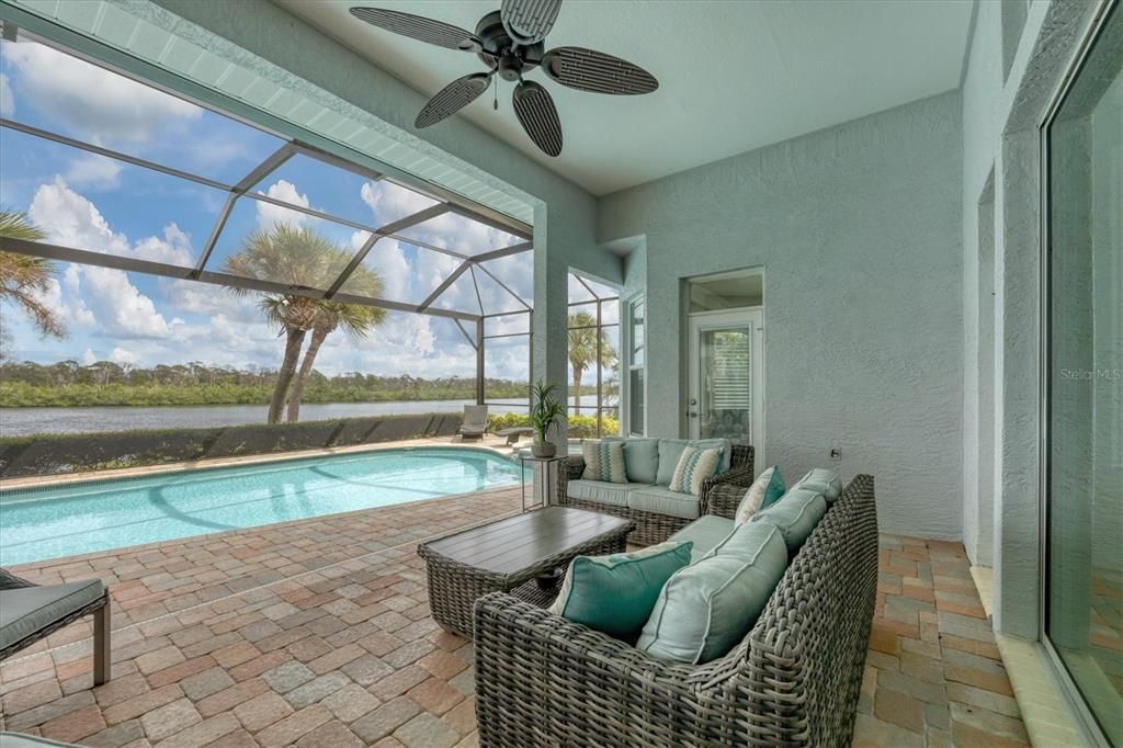 Glass Ceilings, Interior, Living room, Pool, Sun Room, Water