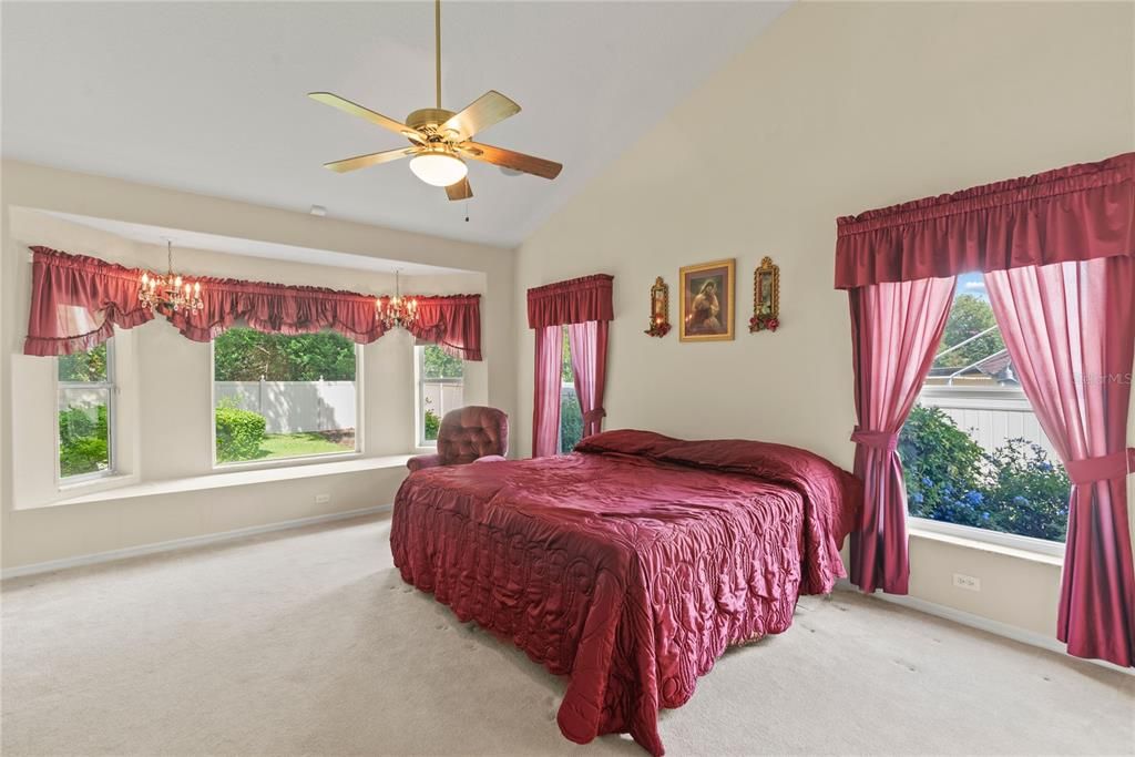 Bedroom, Chandelier, Interior