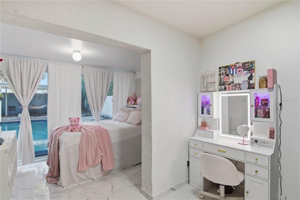 Bedroom, Interior, Marble
