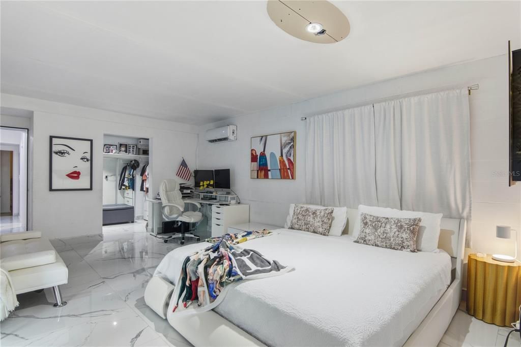 Bedroom, Home Office, Interior, Marble