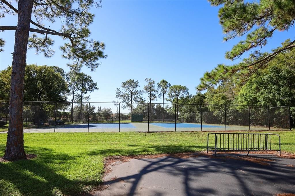 Exterior, Tennis Courts