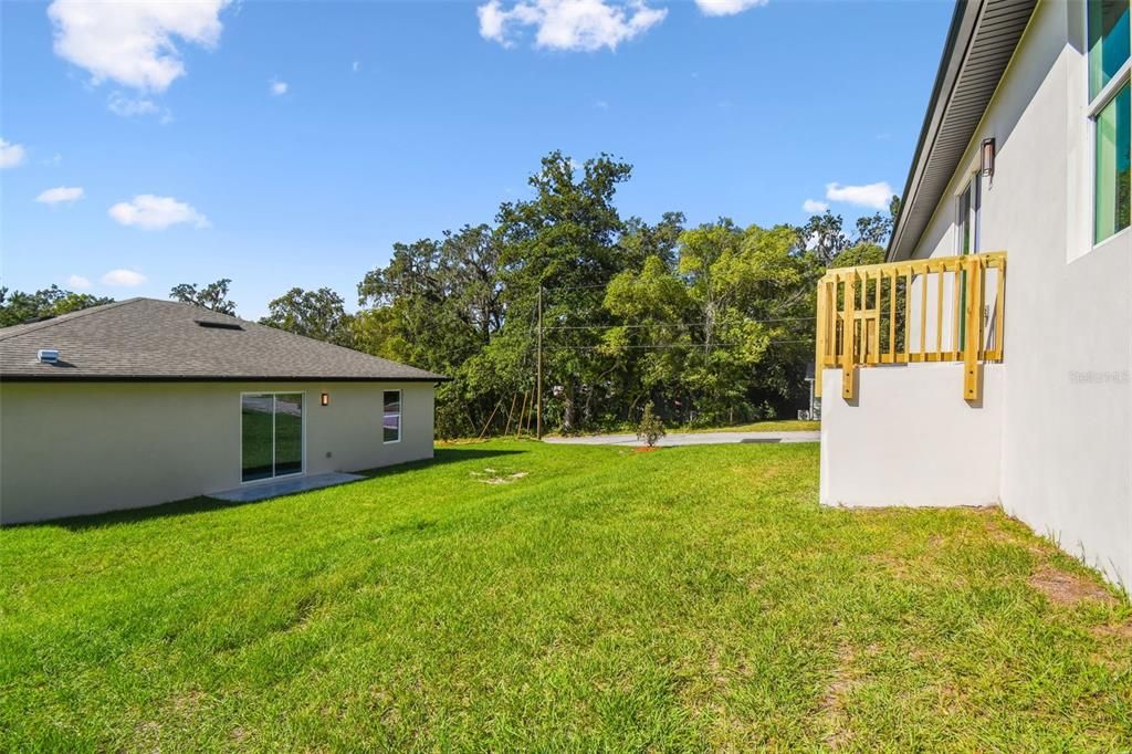 Backyard, Exterior