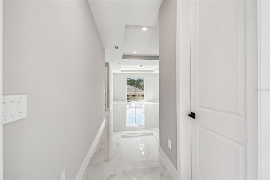 Interior, Marble, Recessed Lighting
