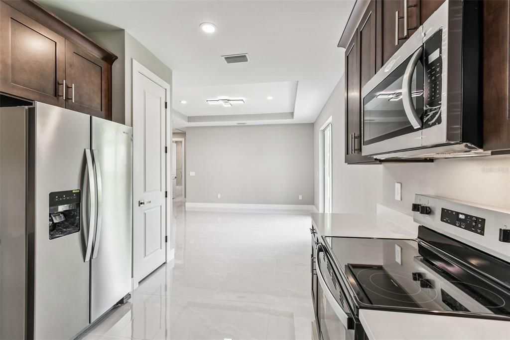 Interior, Kitchen, Recessed Lighting