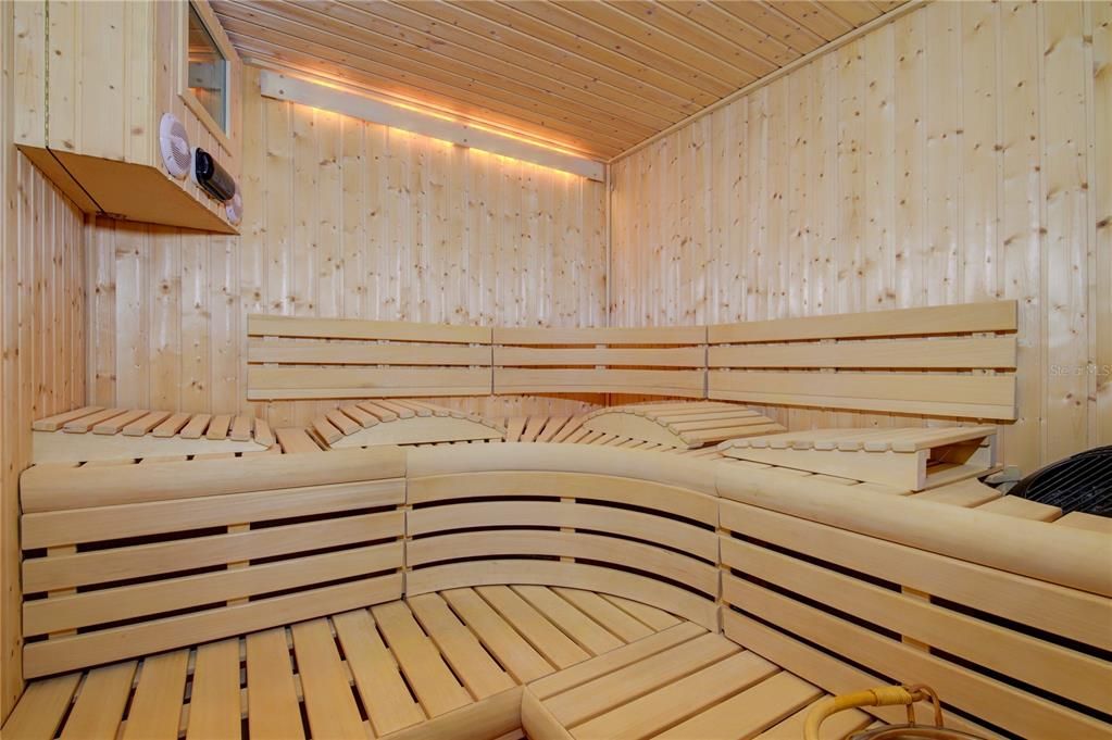Interior, Sauna Room