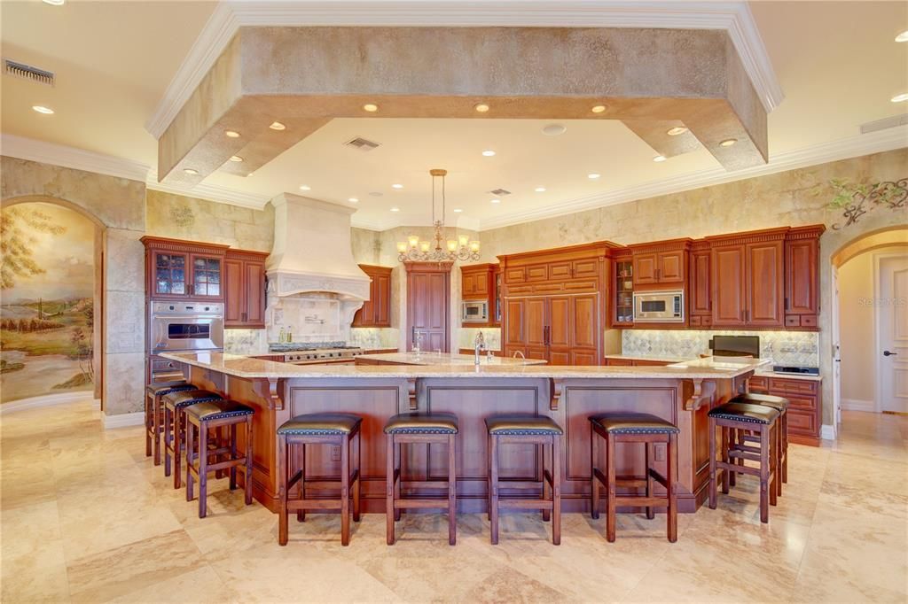 Chandelier, Interior, Kitchen, Pendant Lights, Recessed Lighting
