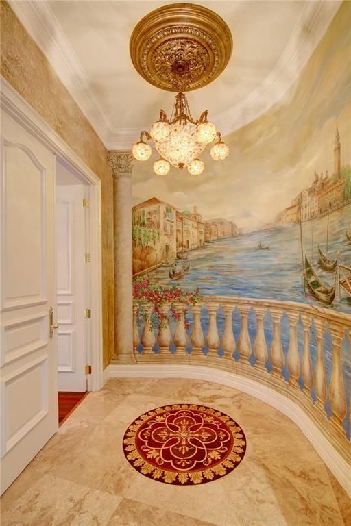 Chandelier, Interior