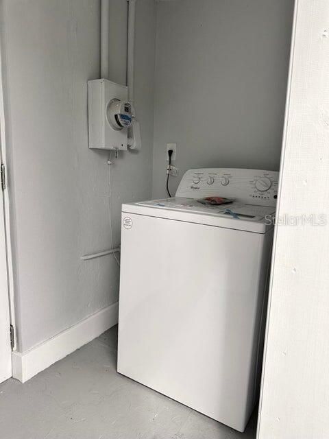 Interior, Washer