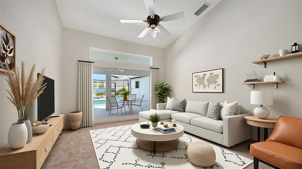 Dining room, Interior, Living room, Water