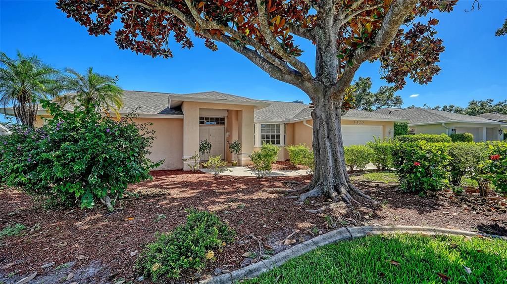 Attached, Backyard, Exterior, Facade, Ranch