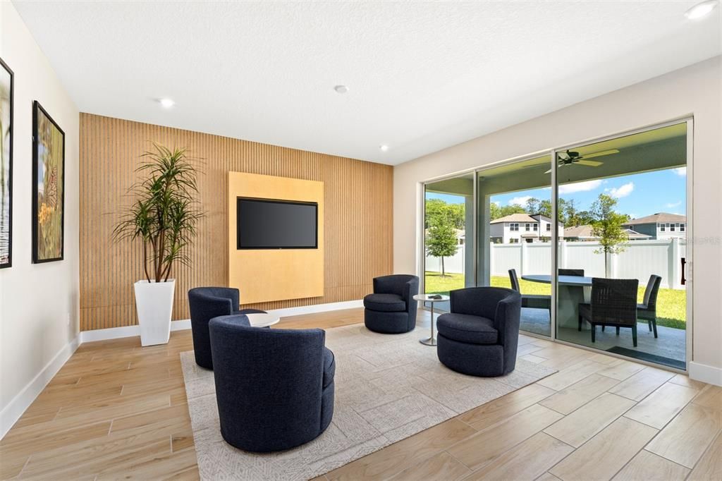 Interior, Recessed Lighting, Wood Texture Flooring