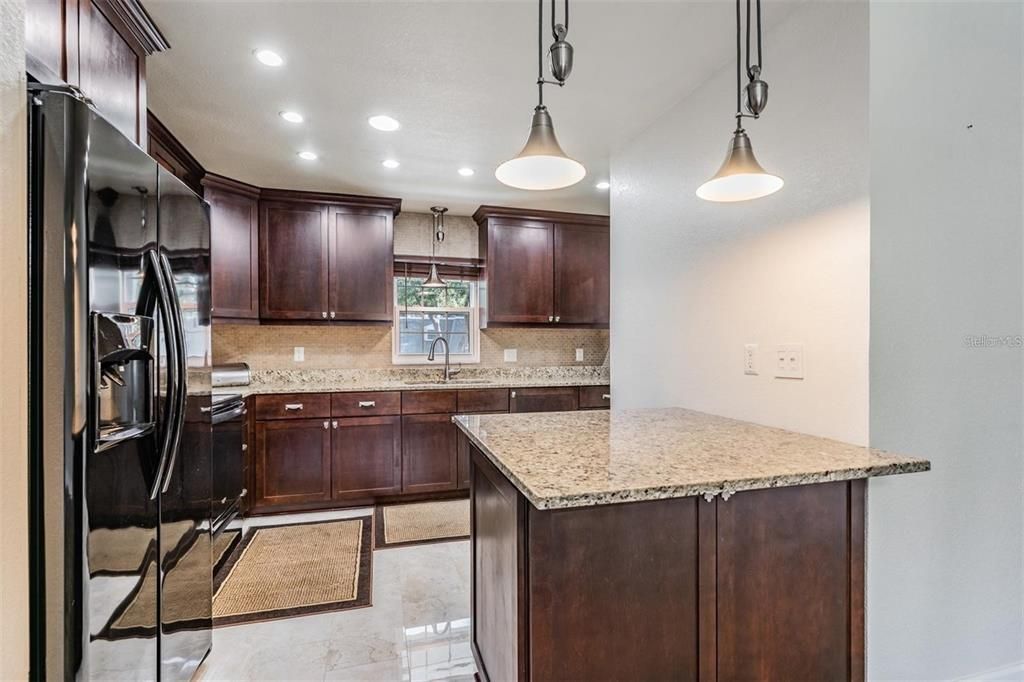 Interior, Kitchen, Pendant Lights, Recessed Lighting