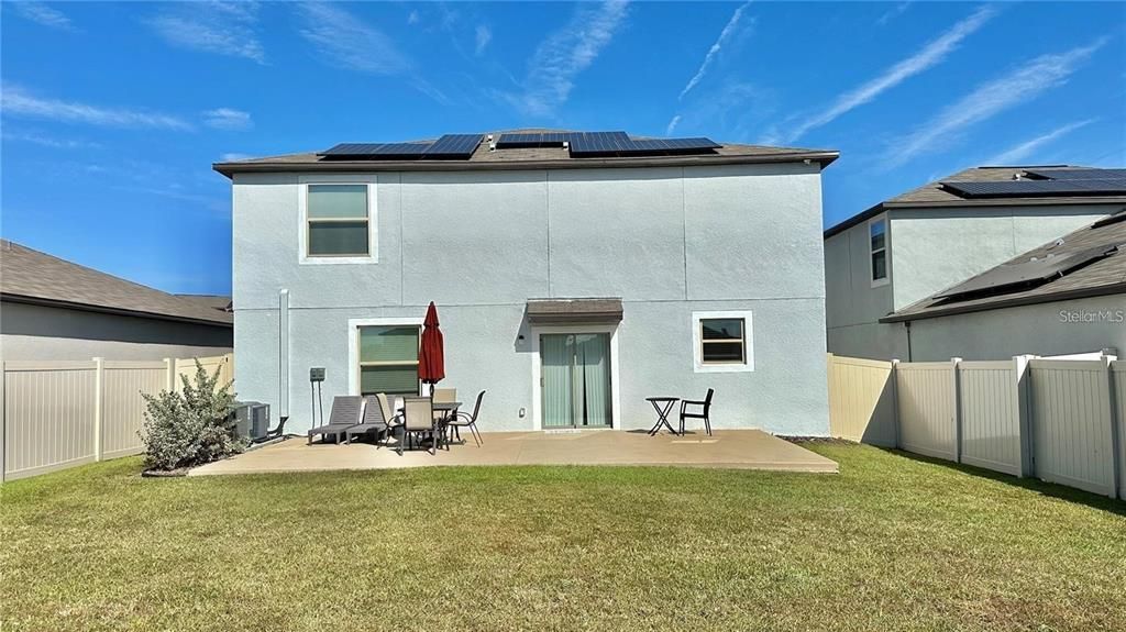 Backyard, Exterior, Solar Panels