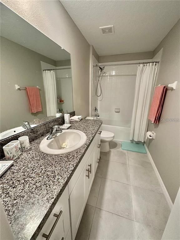 Bathroom, Dual Sink Vanities, Glass Shower, Interior