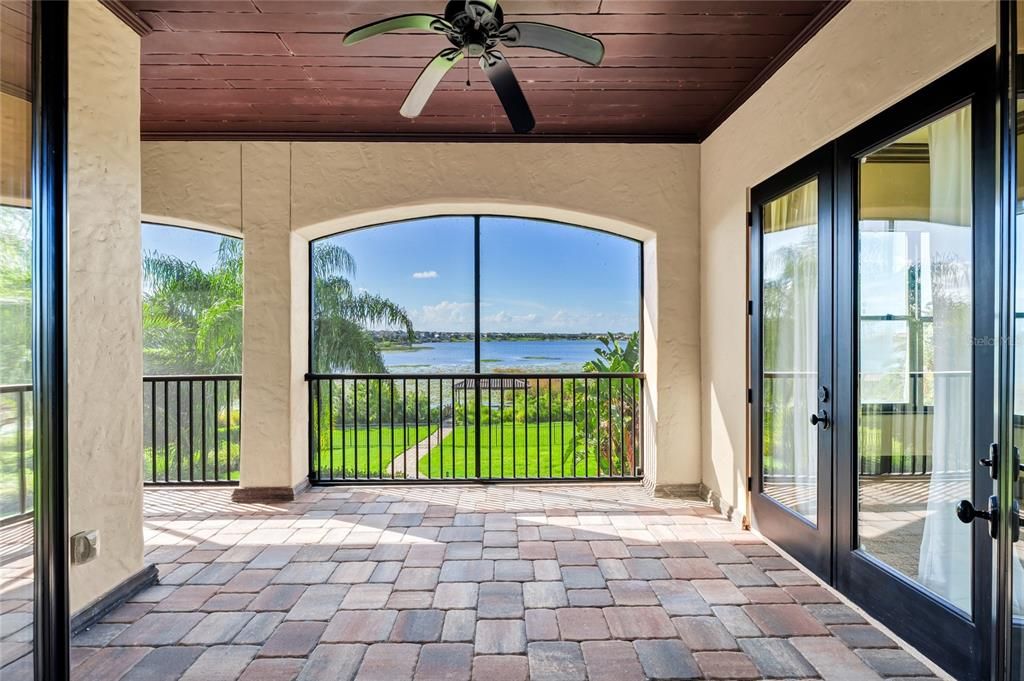 Interior, Sun Room, Water, Wooden Ceilings