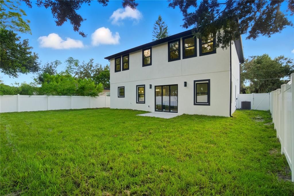 Backyard, Exterior